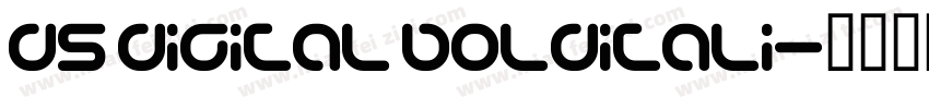 ds digital bolditali字体转换